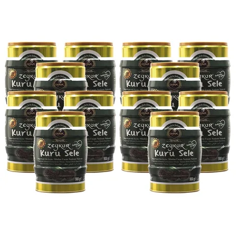 Zeykur Tuzsuz Kuru Sele 900 Gr 12 Adet
