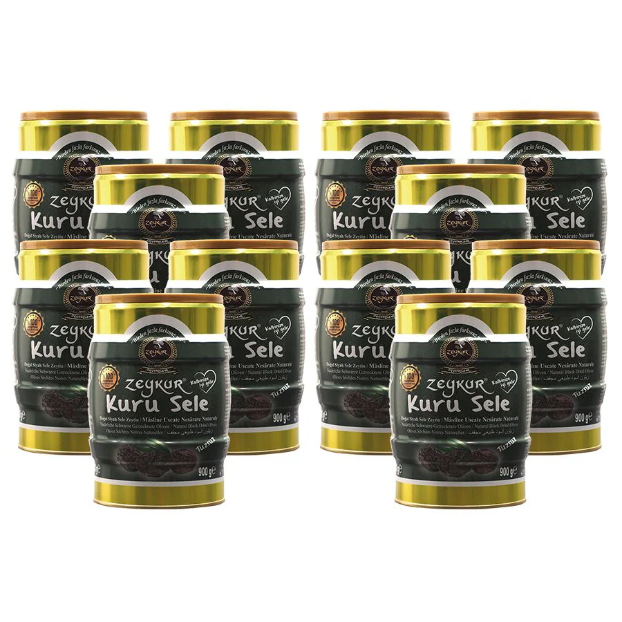 Zeykur Tuzsuz Kuru Sele 900 Gr 12 Adet